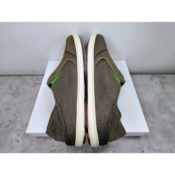 Olukai Nohea Mesh Shoes Men's 10.5 Brown Slip On Casual Hawaii Outdoor Comfort - Picture 10 of 16